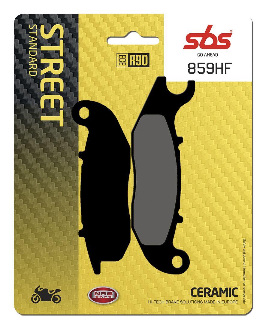 859HF - SBS HF Street Ceramic Organic Front Brake Pads For HM Moto CRE 125 RR 2011