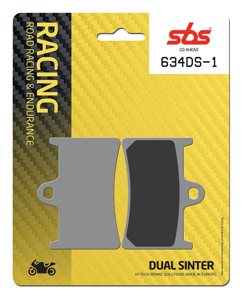 Sbs 634Ds-1 - Ds Dual Sintered Front Brake Pads For Ktm Rc 250 2015