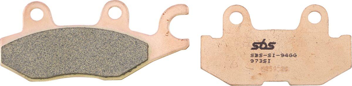 973SI - SBS SI Sintered Rear Left Brake Pads For Yamaha YXC700 4X4 2018