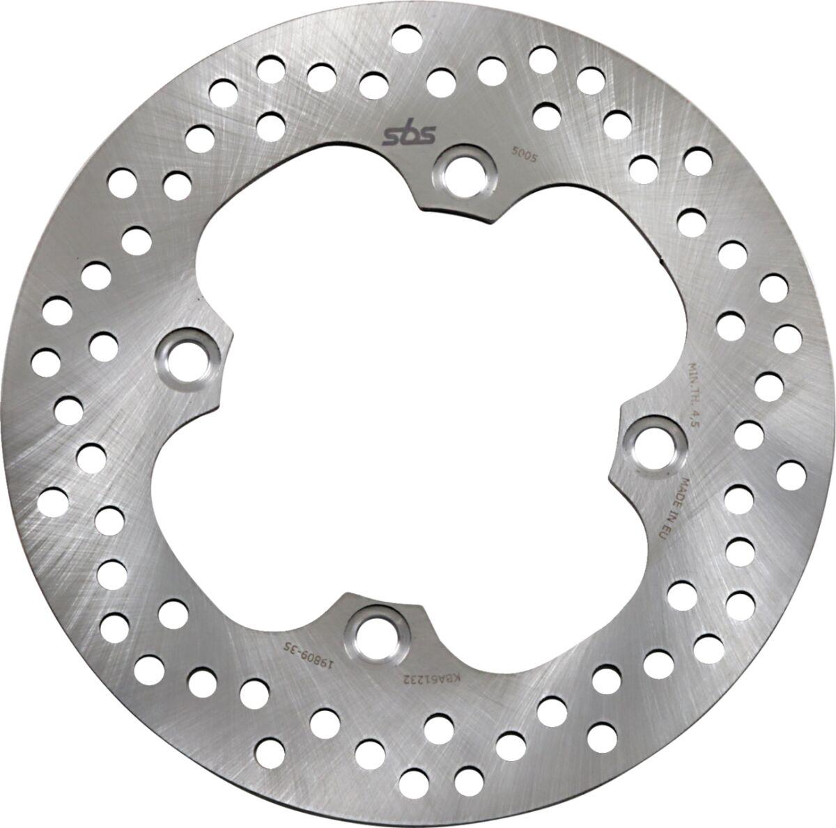 Sbs Silver 5005 - Rear Brake Disc For Honda Cb 400 N 1982-1985