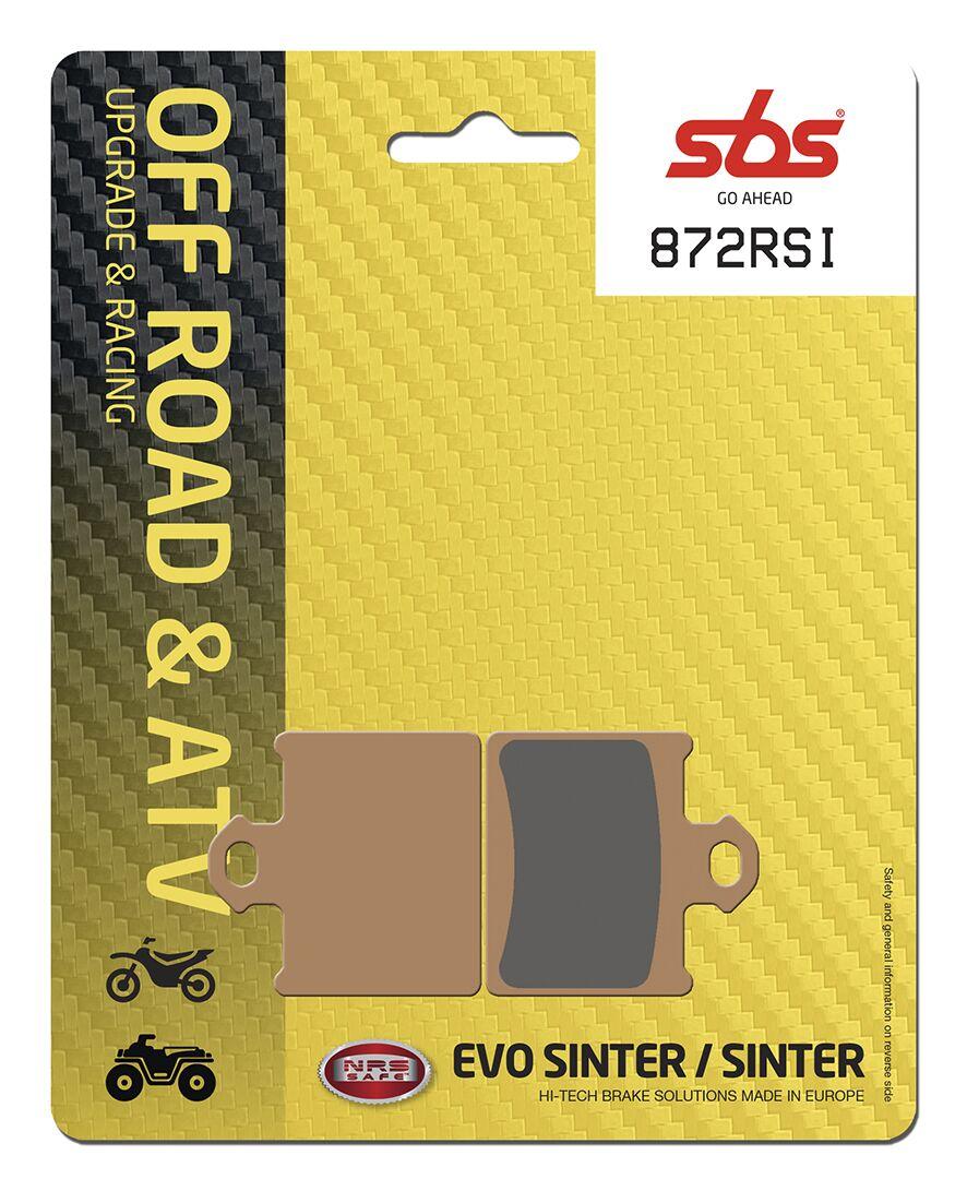 872RSI - SBS RSI Sintered Rear Brake Pads For Husqvarna CR65 2012-2013