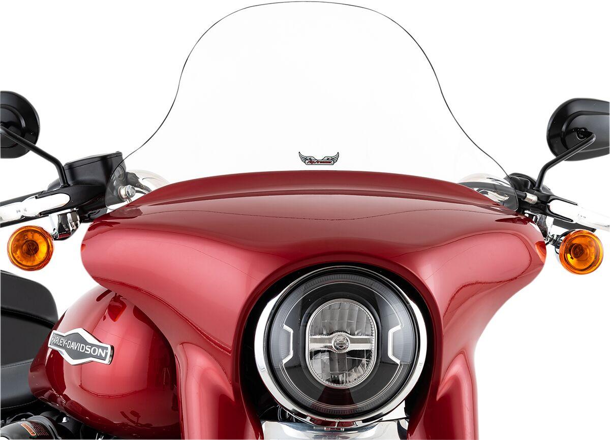 T-238-8 - Slipstreamer Windshield For Harley Davidson FLSB 1750 2018-2020 20 cm (8") - Clear