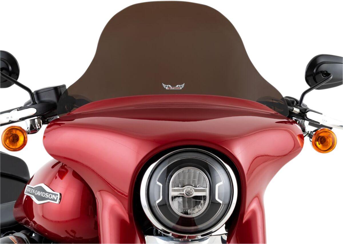 T-239-8DS - Slipstreamer Windshield For Harley Davidson FLSB 1750 2018-2020 20 cm (8") - Dark Smoke