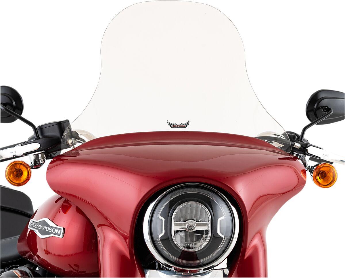 T-239-12 - Slipstreamer Windshield For Harley Davidson FLSB 1750 2018-2020 30.5 cm (12") - Smoke