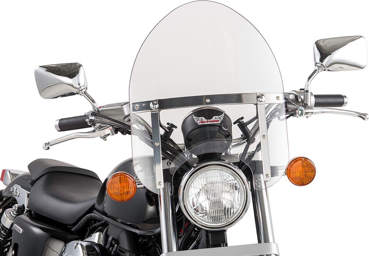 HD-0-C - Slipstreamer Mini Police Windshield For Triumph Adventurer 900 1996-2001 38 cm (15") - Clear