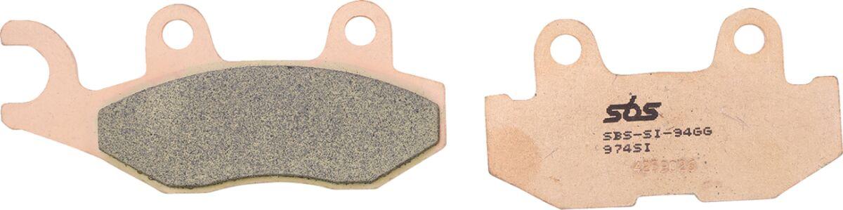 974SI - SBS SI Sintered Rear Right Brake Pads For Yamaha YXC700 4X4 2018