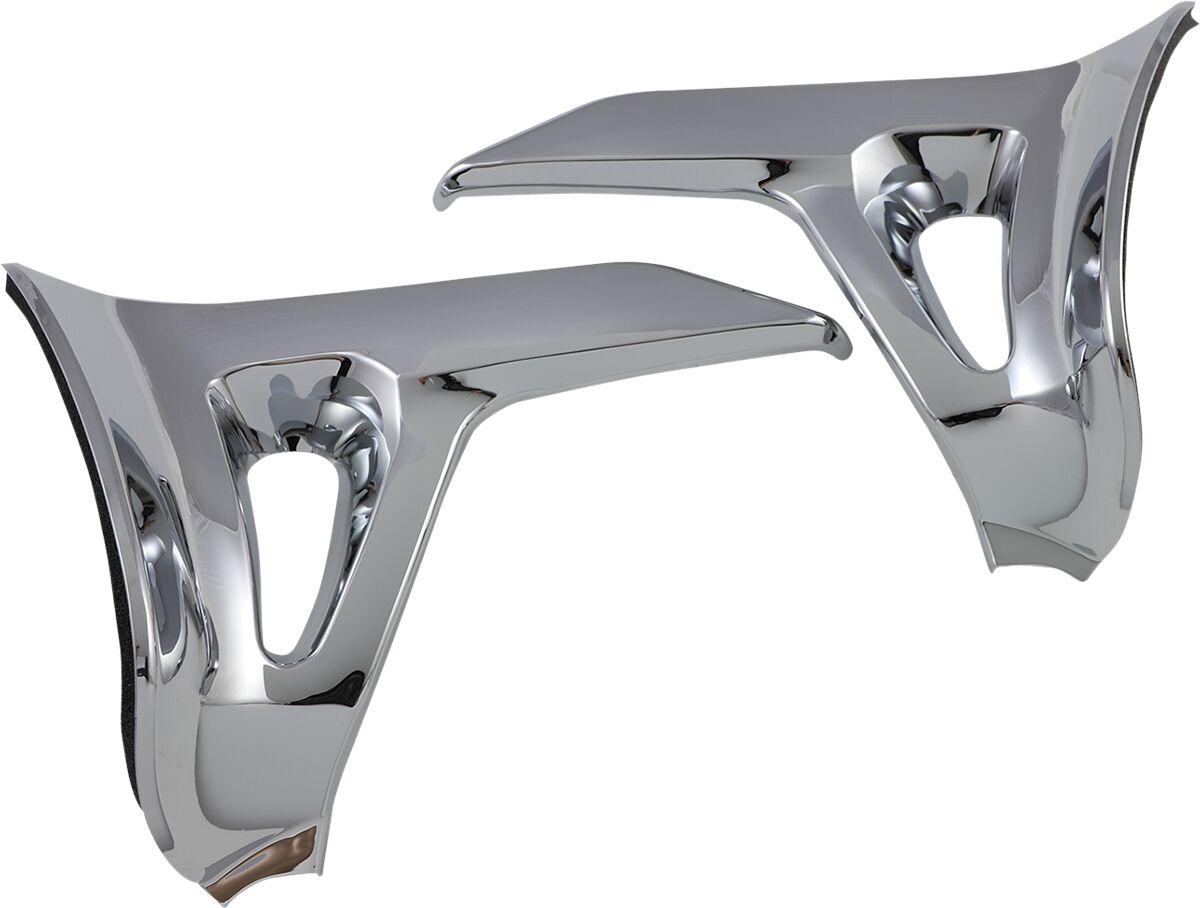 Show Chrome Chrome 52-630 - Show Battery Side Cover Trims For Honda Gl 1800 Gold Wing 2001-2010