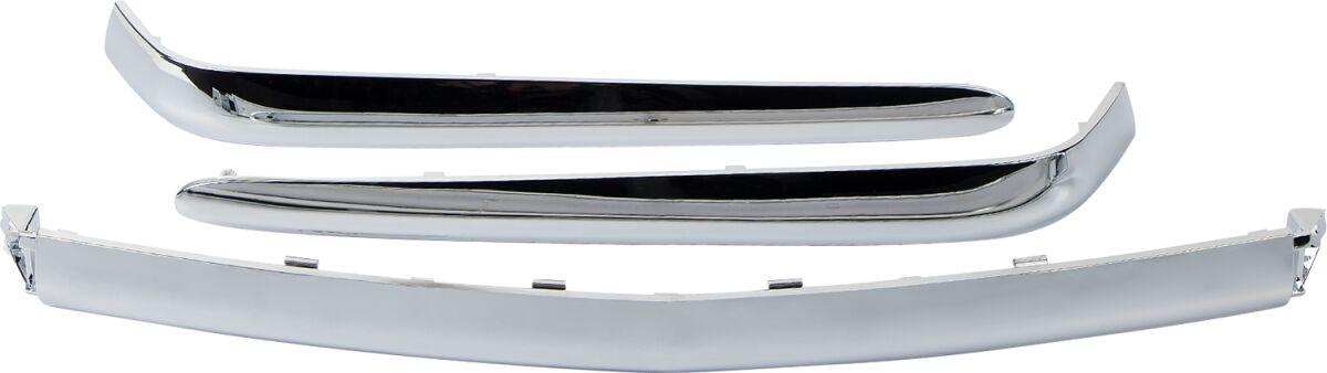 52-611 - Show Chrome Trunk Molding Insert For Honda GL 1800 Gold Wing 2001-2010 - Chrome