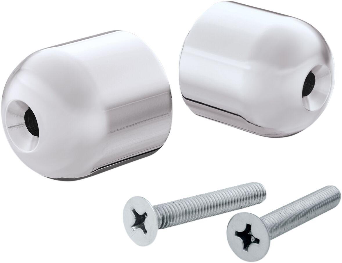41-181A - Show Chrome Bar End Weights For Can Am Spyder 1330 F3 2015-2022 - Chrome