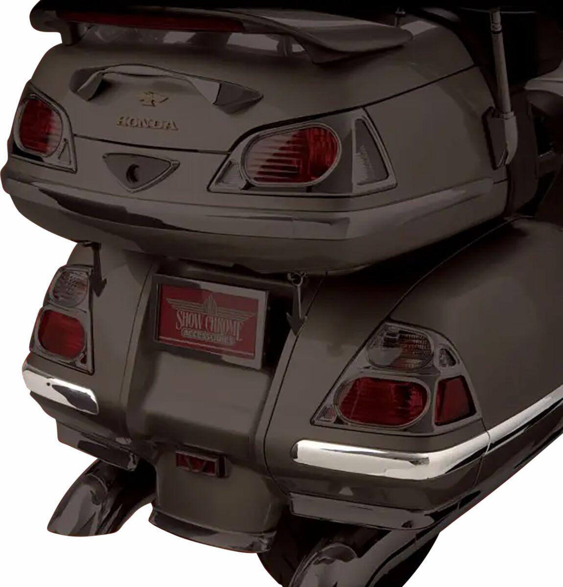 52-612 - Show Chrome Saddlebag Moldings For Honda GL 1800 Goldwing 2001-2008 - Chrome