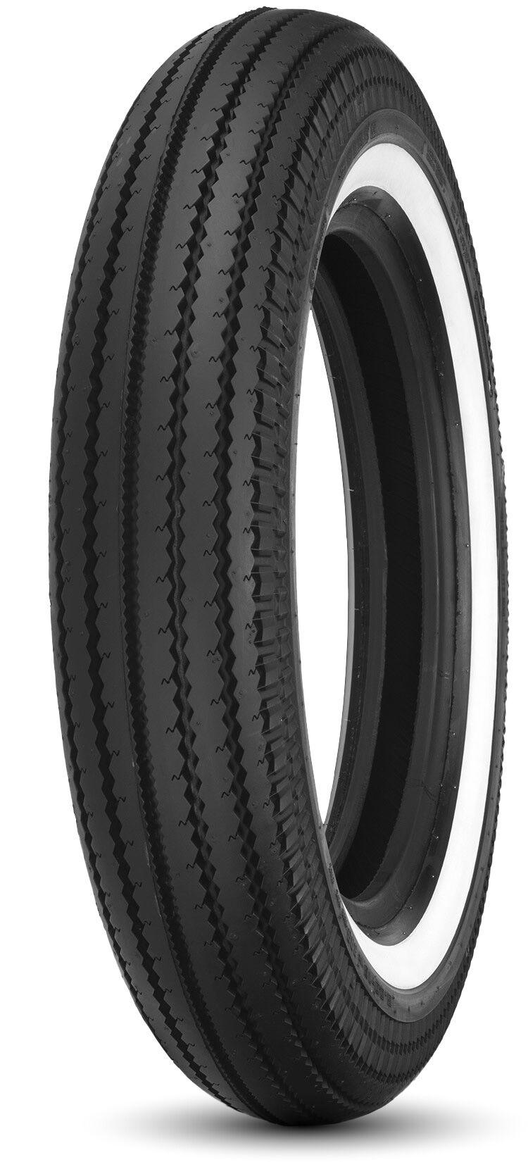 50016270W - Shinko E270 White Wall Front 72H 5.00-16" Tyre