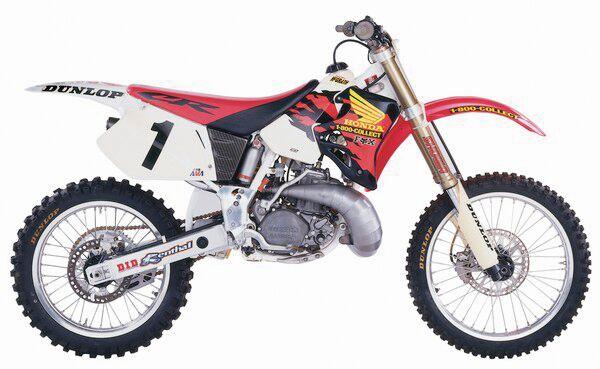 Tecnosel Black/Red 11V02 - Team Honda Seat Cover For Honda Cr125 1993-1997