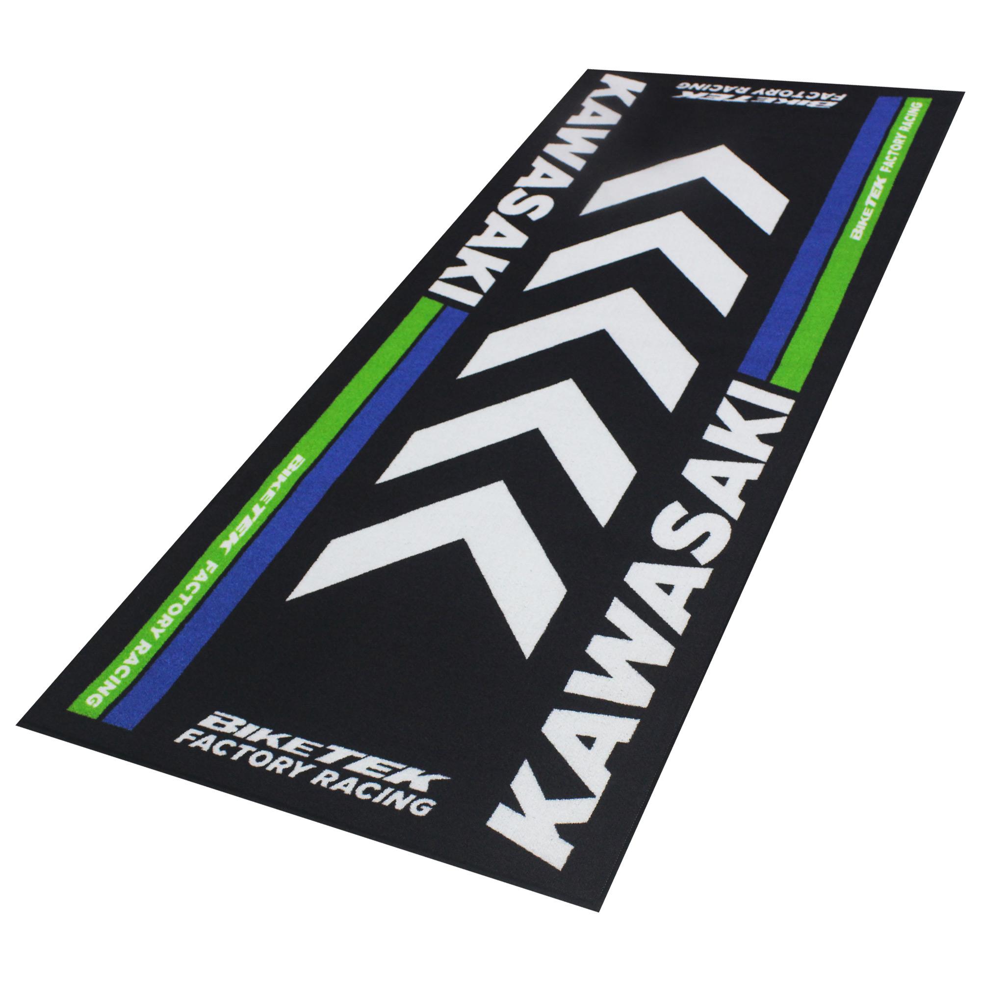 GRGMAT64 - BikeTek Garage Mat Series 4 Kawasaki 190 X 80cm