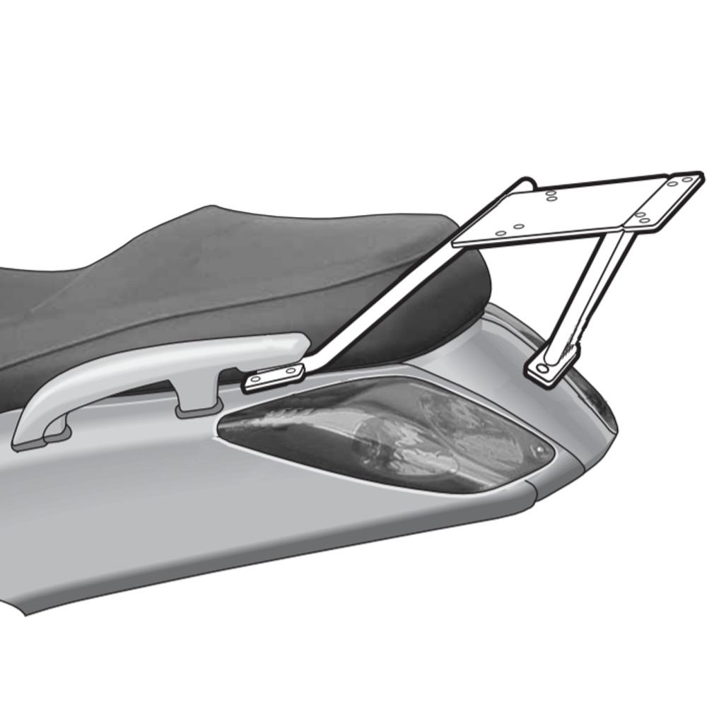 Shad Top Case Fitting Kit for Yamaha XMax 125 (05-09) image 2
