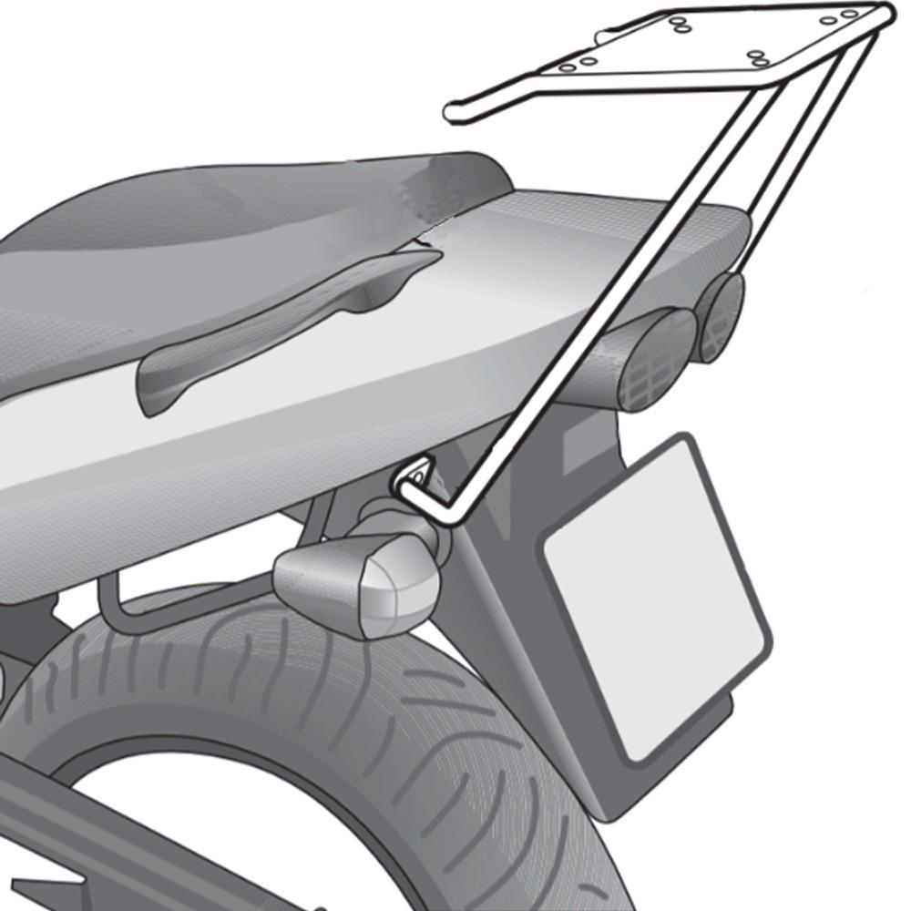 Shad Top Case Fitting Kit for Kawasaki ZR-7 (01-05)