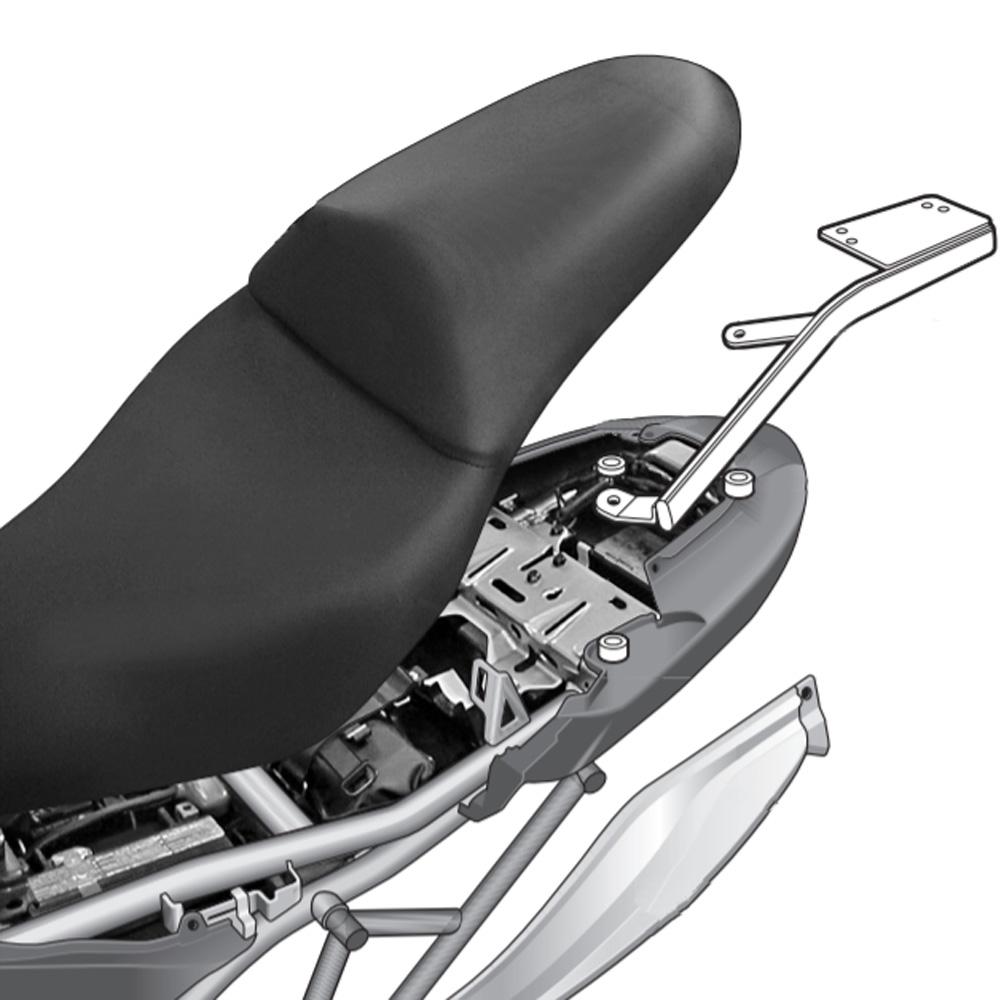 Shad Top Case Fitting Kit For Kawasaki Versys 650 (07-09)