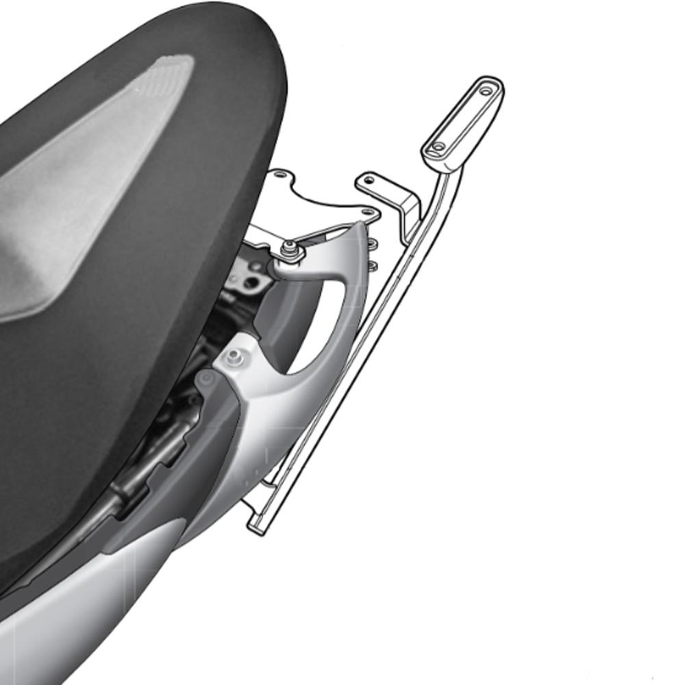 Shad Top Case Fitting Kit for Suzuki Gladius 650 (09-16) image 2