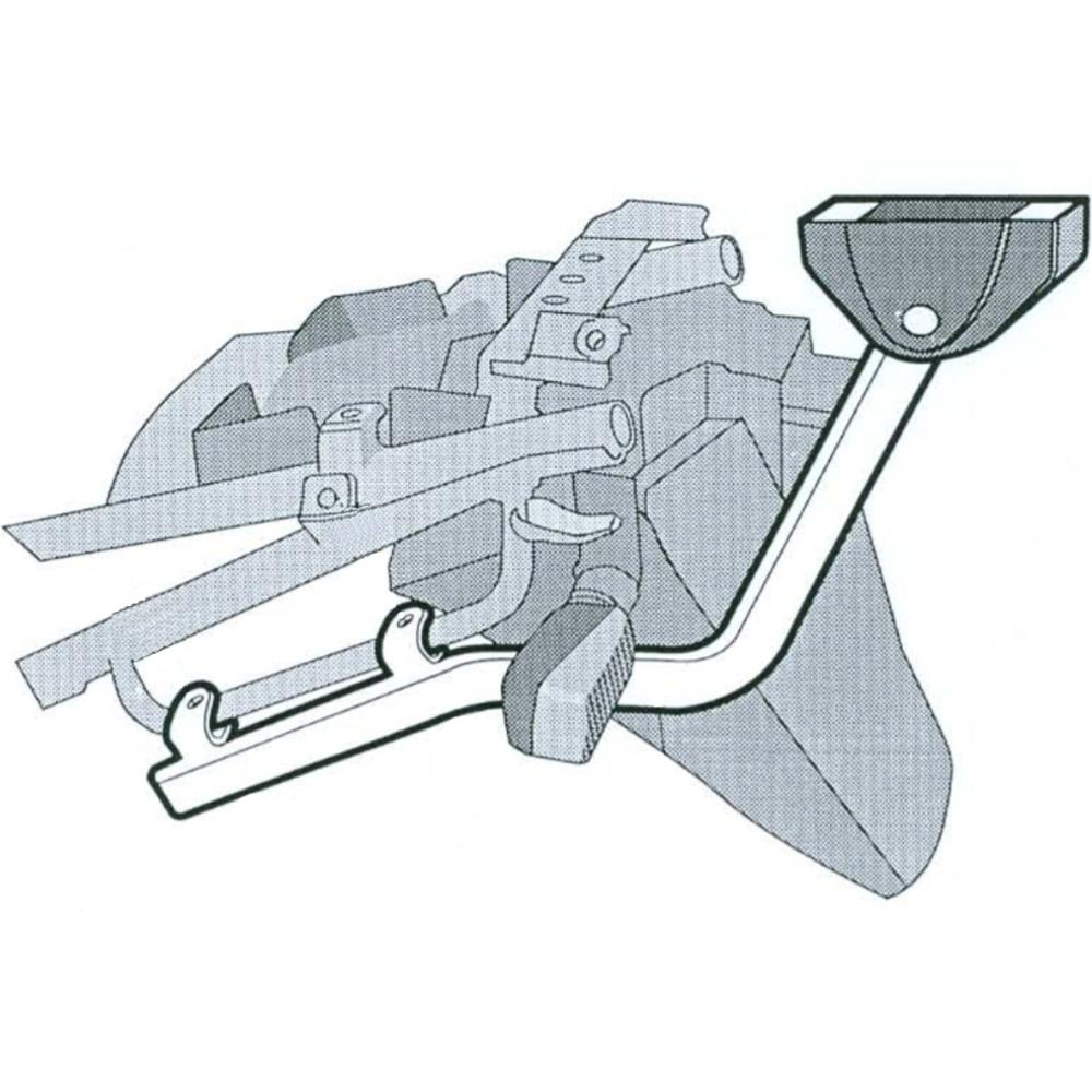 Shad Top Case Fitting Kit for Suzuki Bandit 750 (96-97)