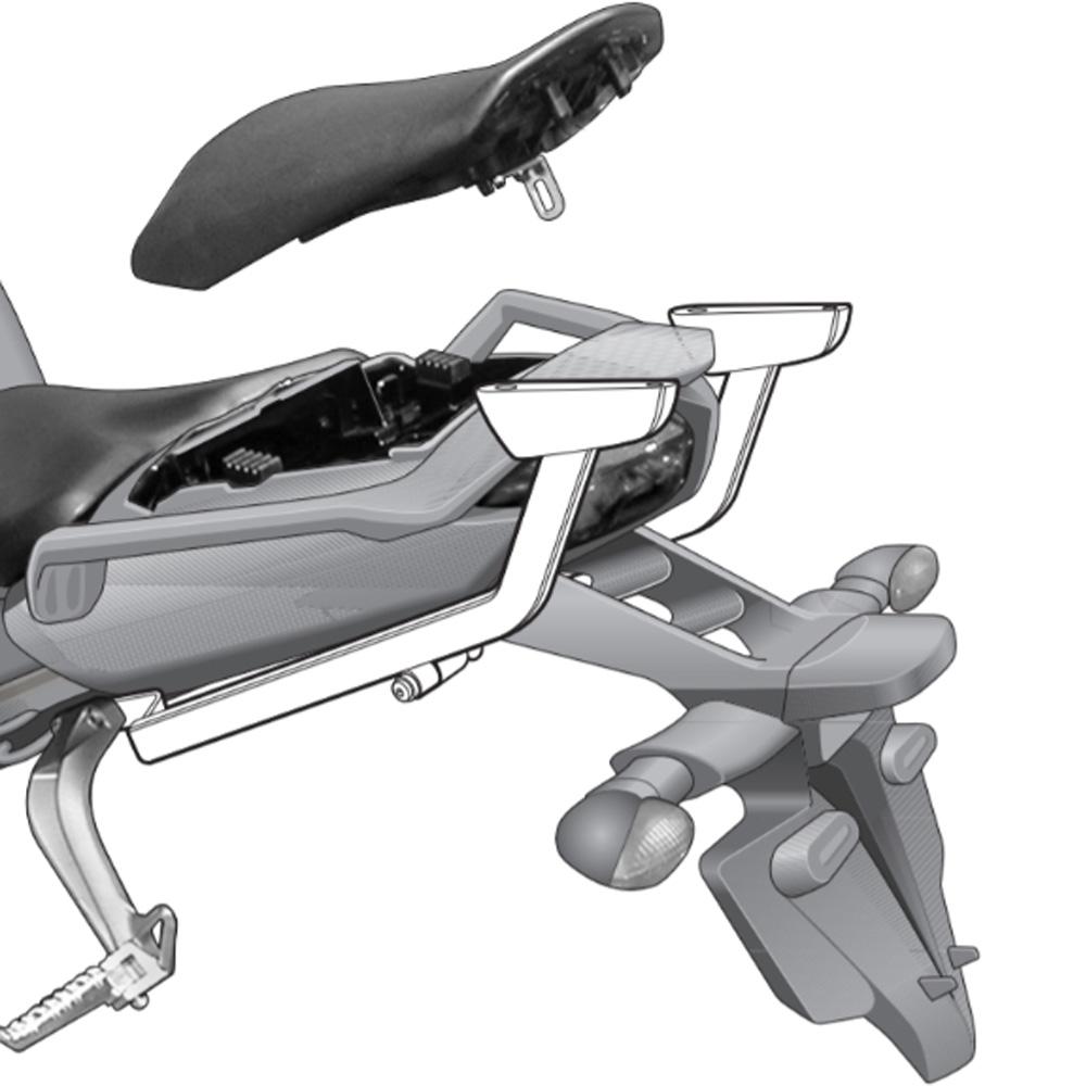 Shad Top Case Fitting Kit For Yamaha Fazer 1000 (06-15)