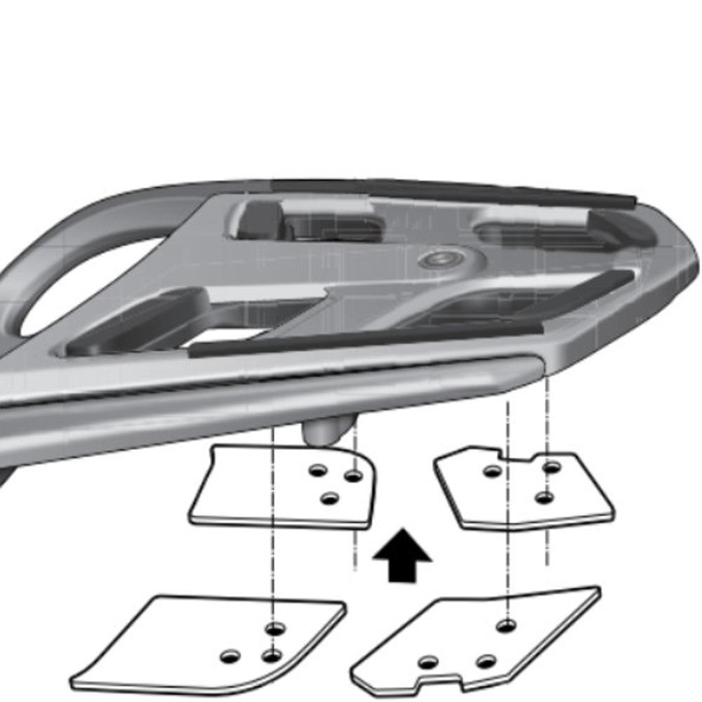 Shad Top Case Fitting Kit for BMW K 1600 GT (12-17)