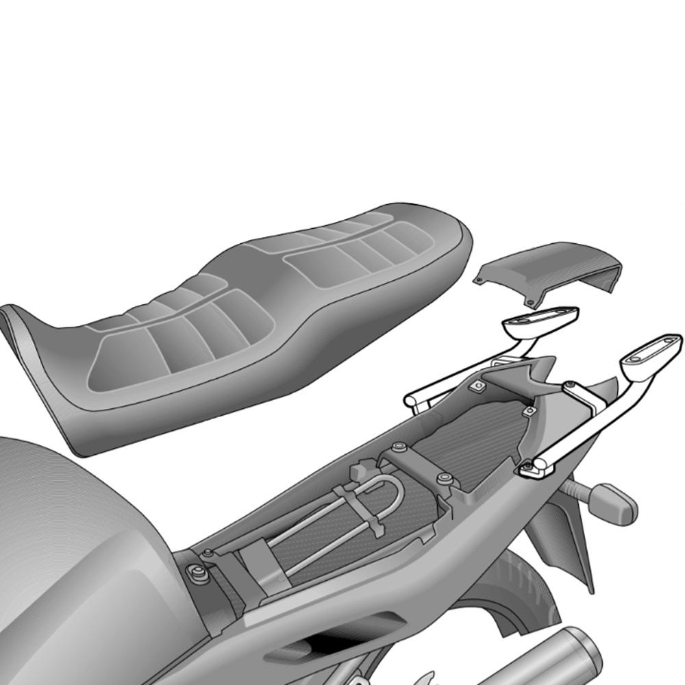 Shad Top Case Fitting Kit for Yamaha Diversion XJ 900 SN (94-03)