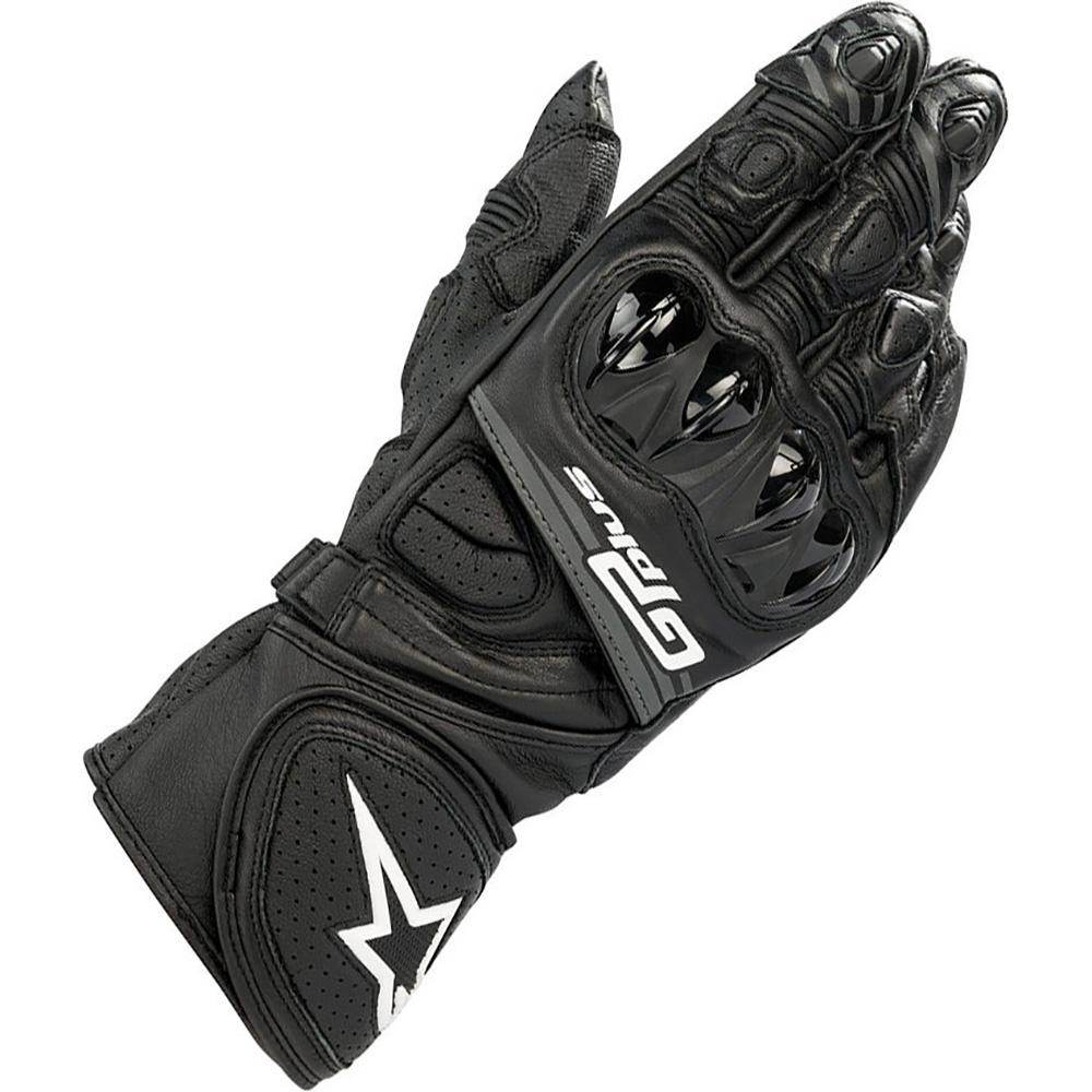 Alpinestars Black Gp Plus R V2 Leather Motorcycle Gloves Xl