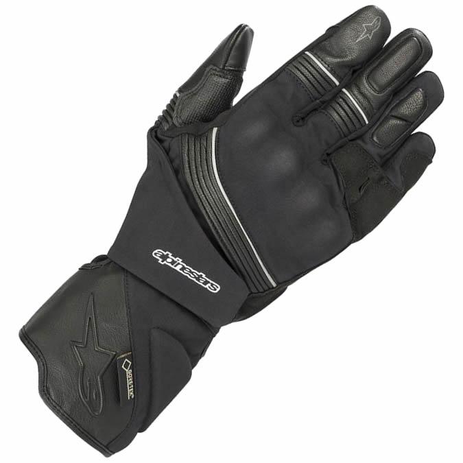 Alpinestars Black Jet Road V2 Gore-Tex Motorcycle Gloves 3XL