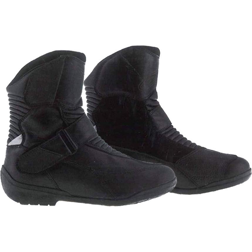 Alpinestars Women's Black Stella Valencia Ce Motorcycle Boots 40 (Uk 6.5)
