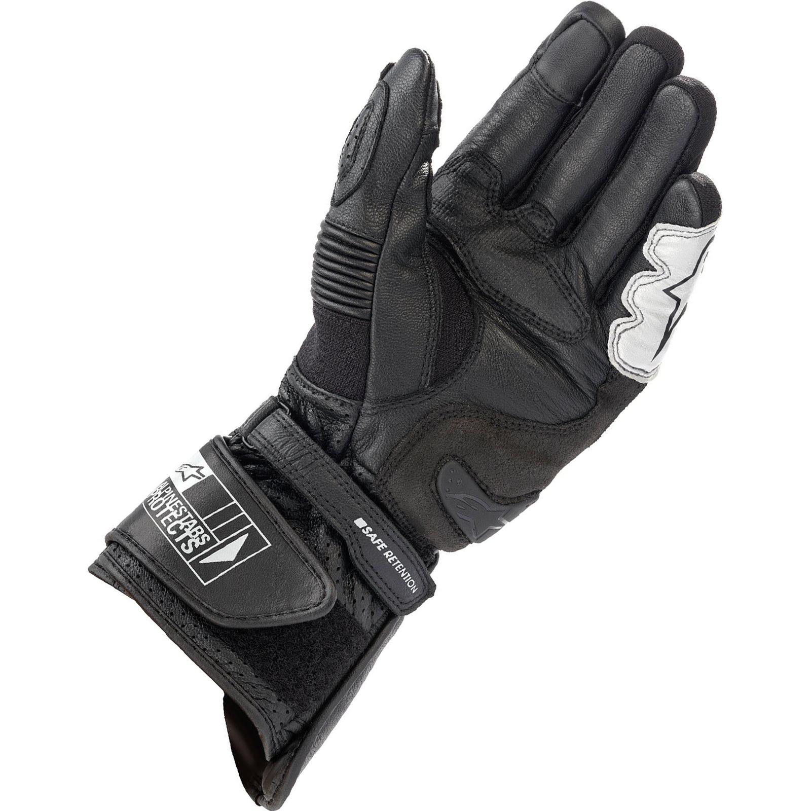 Alpinestars SP-2 V3 Motorcycle Gloves 3XL Black White image 2