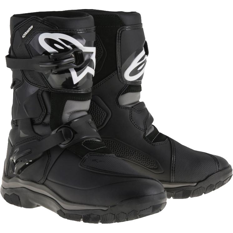 Alpinestars Black Belize Drystar Leather Motorcycle Boots Us 10 (Uk 9)
