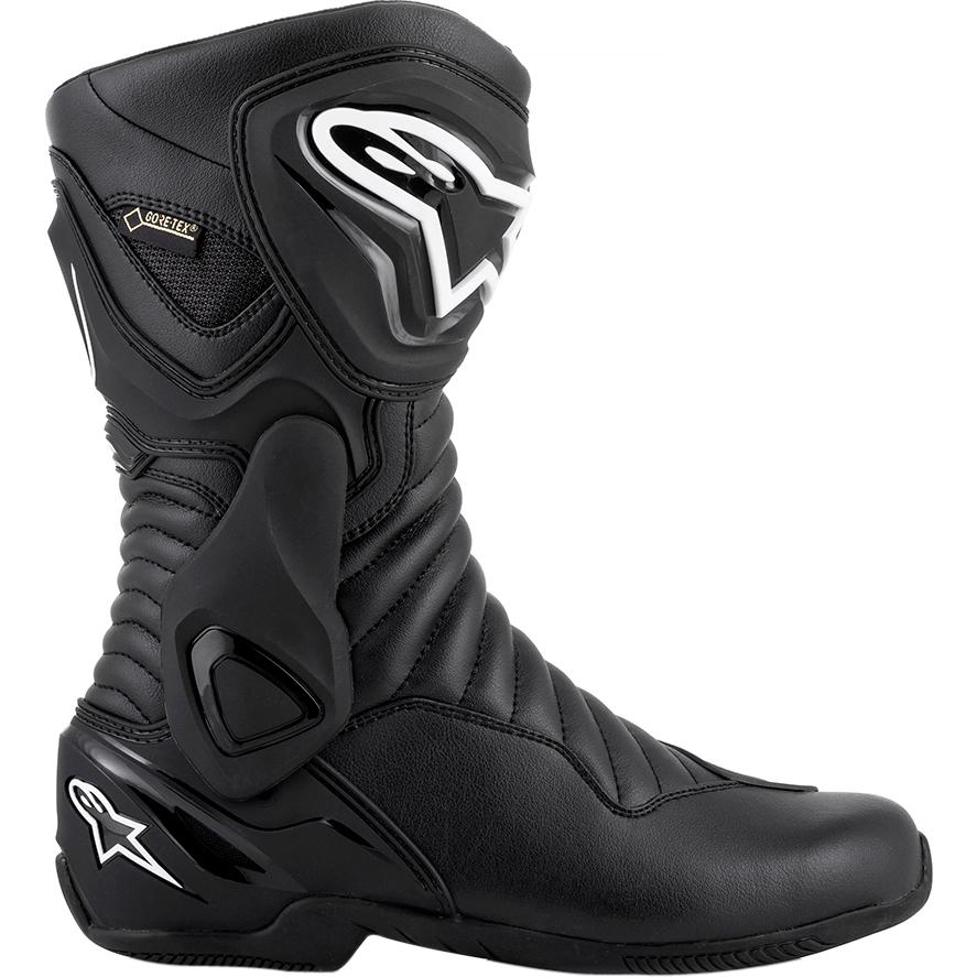 Alpinestars Black Smx-6 V2 Gore-Tex Motorcycle Boots 42 (Uk 8)