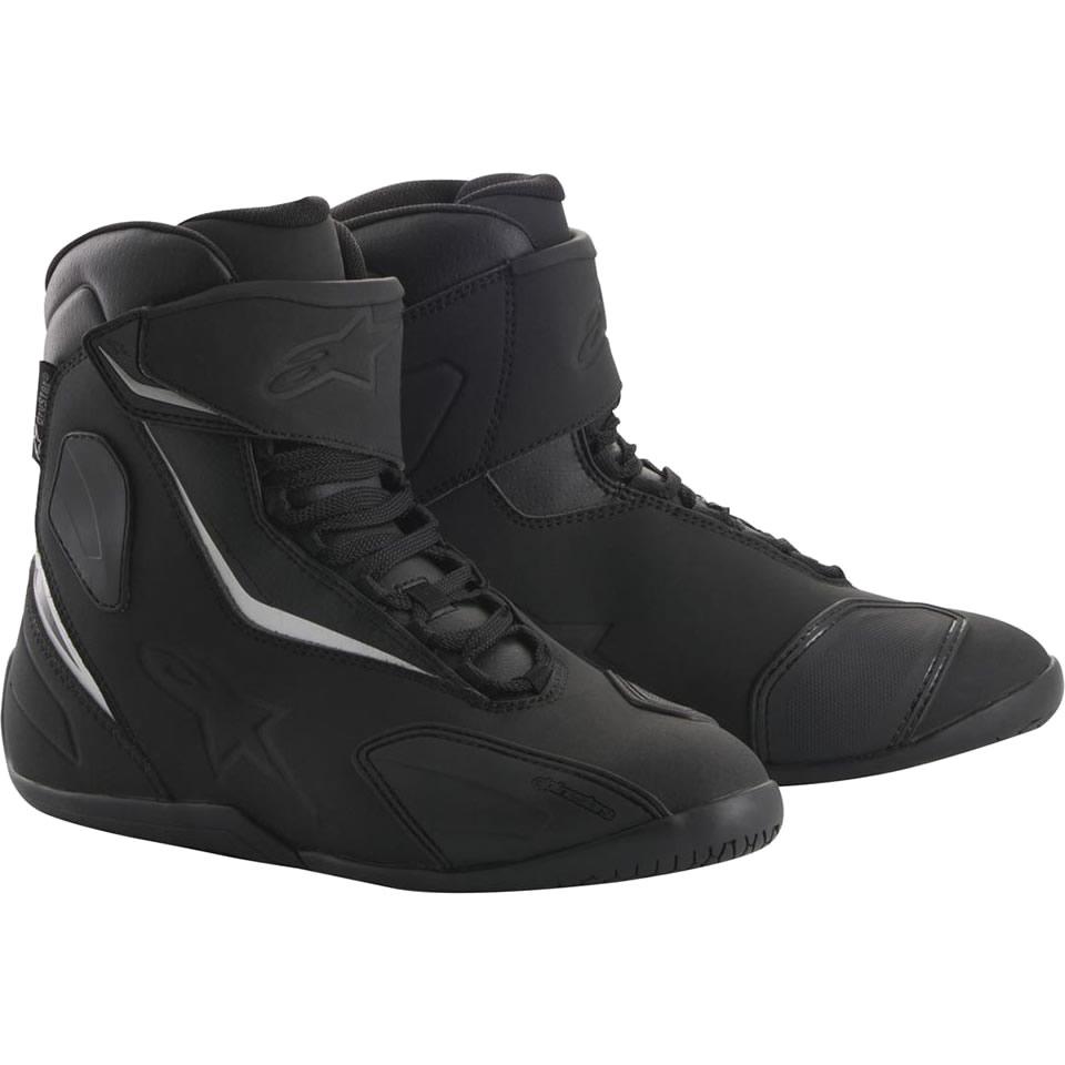 Alpinestars Black Black Fastback 2 Drystar Ce Motorcycle Boots Us 10.5/Eu 43.5