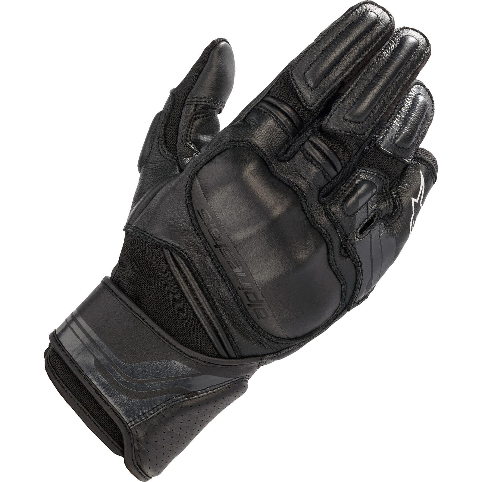 Alpinestars Black Black Booster V2 Motorcycle Gloves L