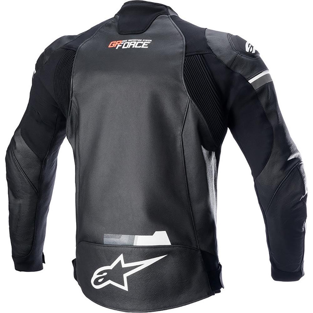 Alpinestars GP Force Leather Motorcycle Jacket 50 Black (UK 40) image 2