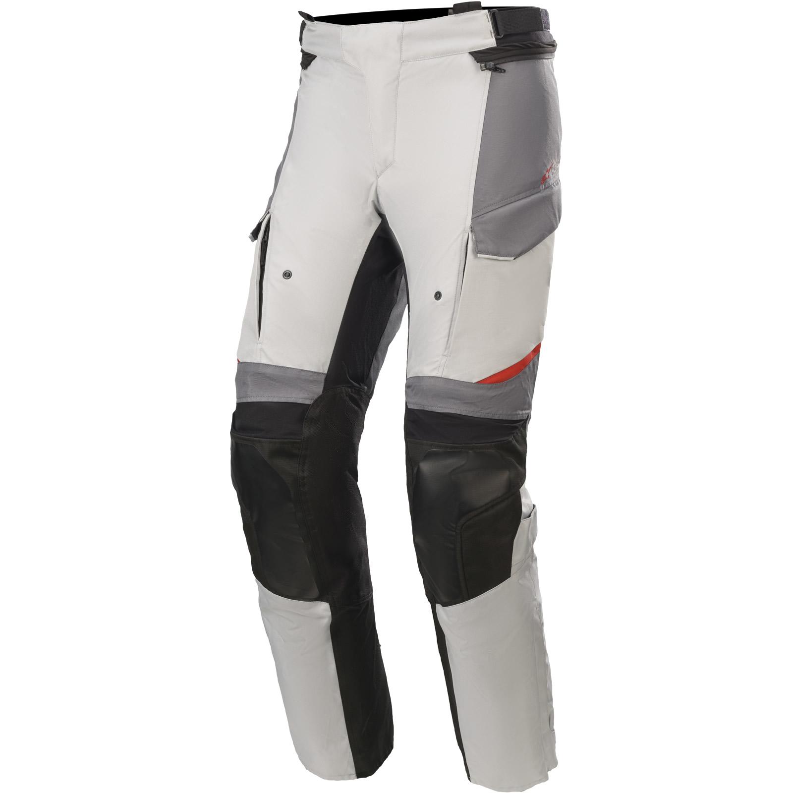 Alpinestars Ice Grey Dark Grey Andes Drystar V3 Motorcycle Trousers L Standard