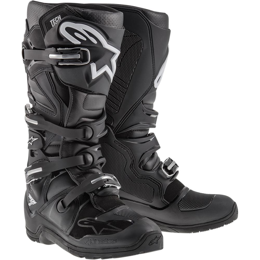Alpinestars Black Tech 7 Enduro Motocross Boots Uk 11 (Eu 45.5)