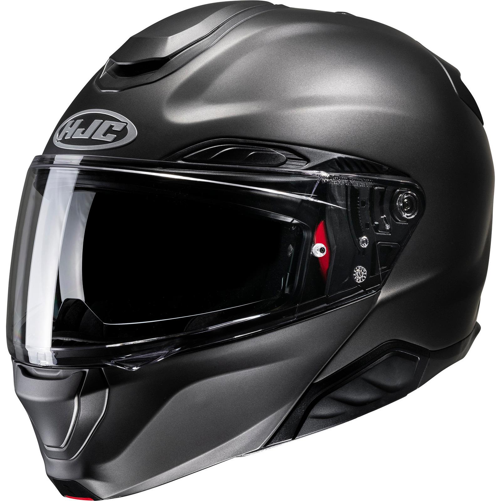 Hjc Semi Flat Titanium Rpha 91 Flip Front Motorcycle Helmet Xl