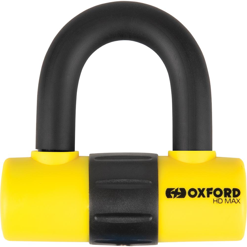 Oxford Yellow Hs Max Disc Lock (14Mm Shackle)