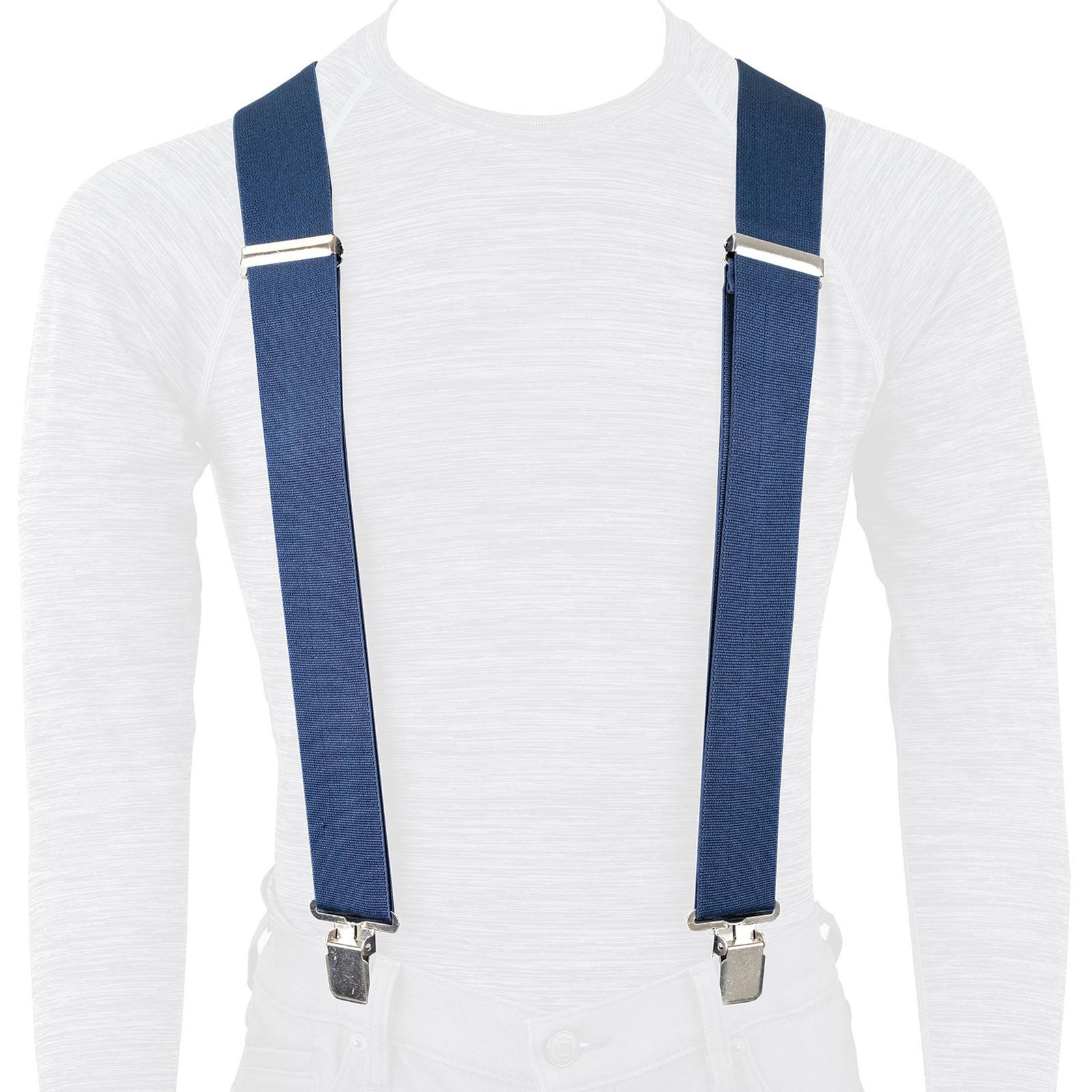 Oxford Navy Riggers Extra Strong Trousers Braces