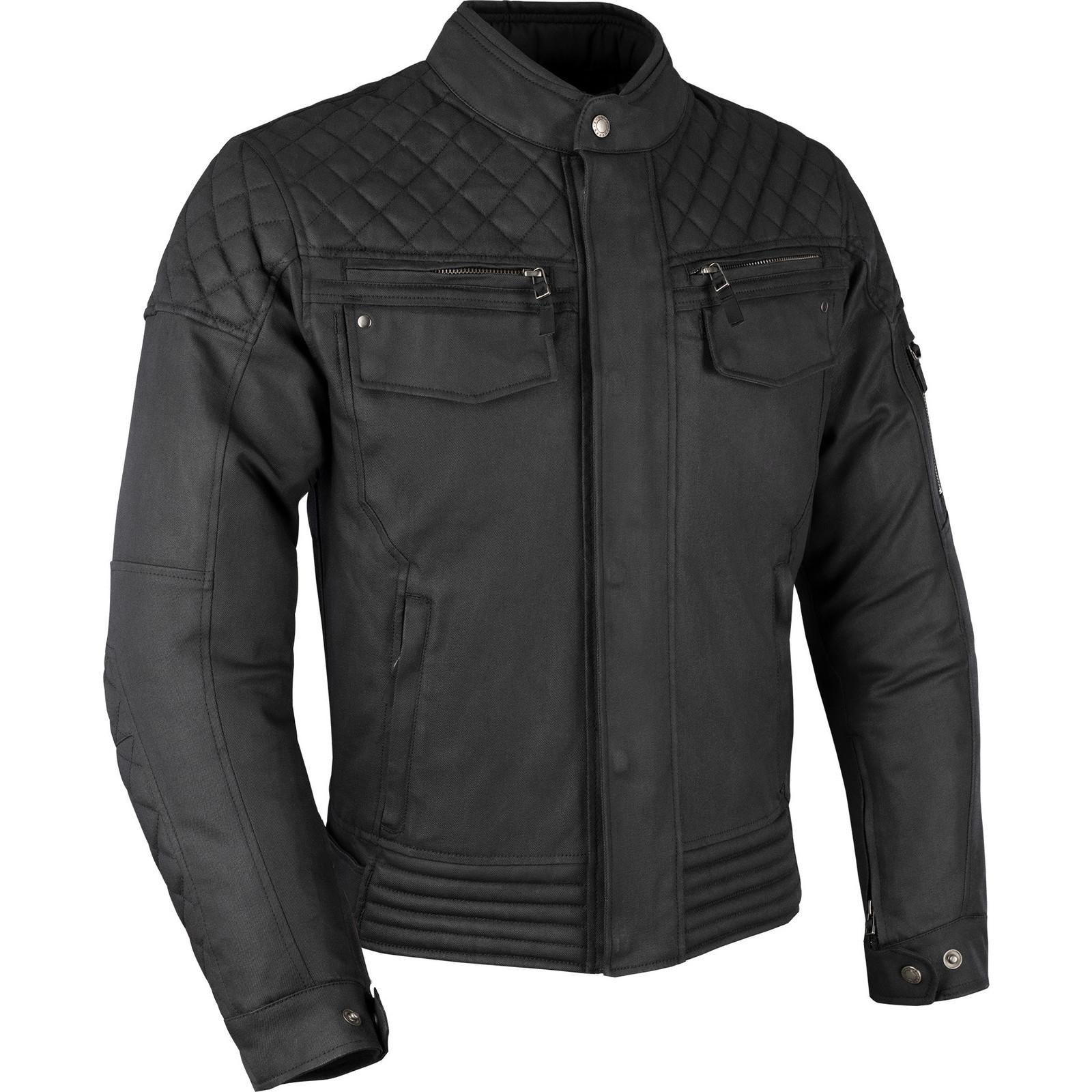 Oxford Black Hardwick Motorcycle Jacket Xxl