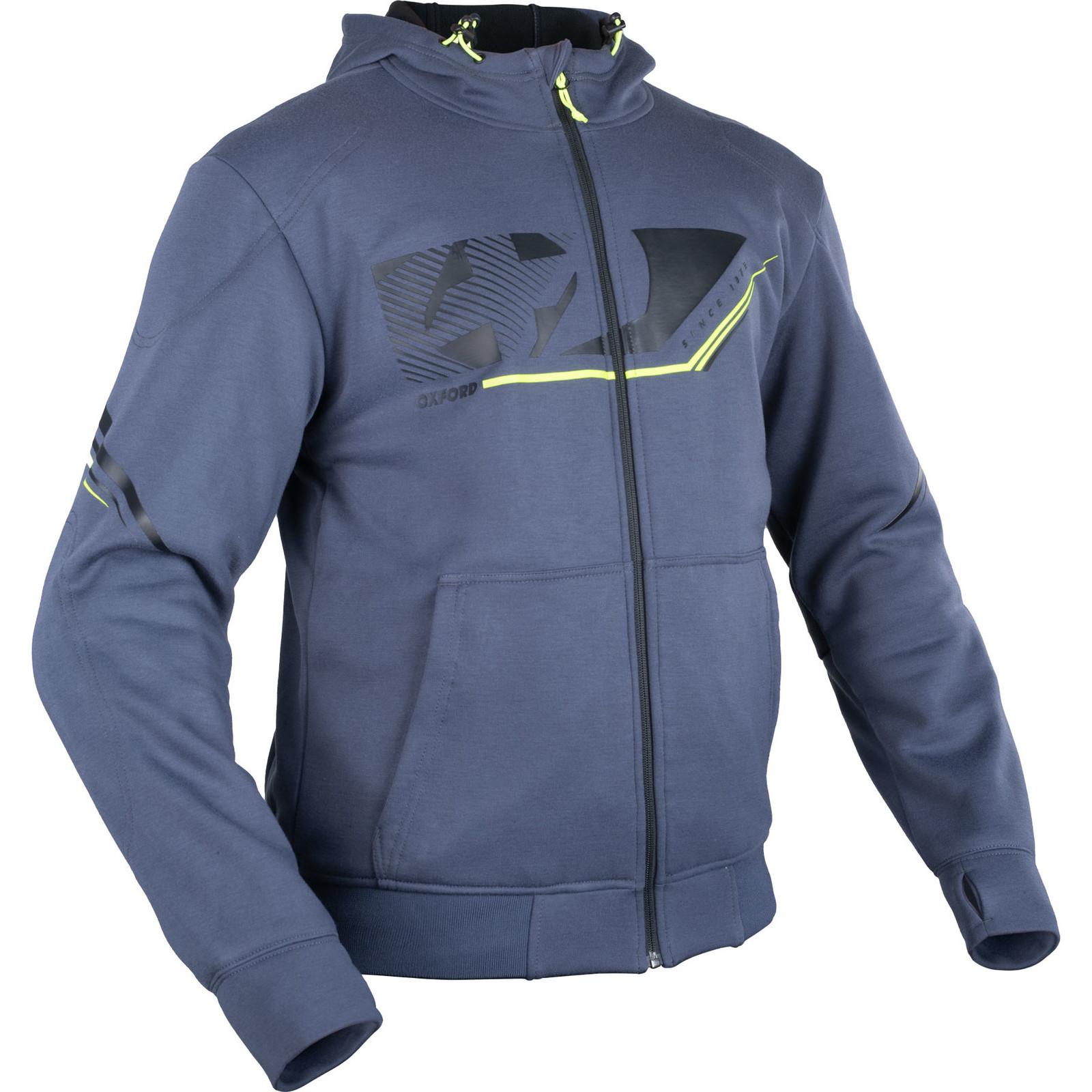 Oxford Super 2.0 Motorcycle Hoodie Sports Grey