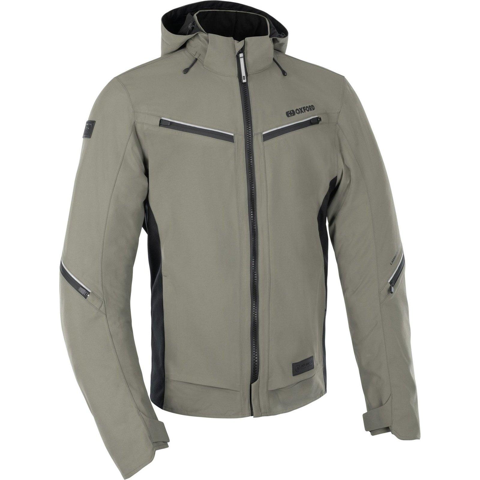 Oxford Khaki Mondial Street Dry2dry Motorcycle Jacket 3XL