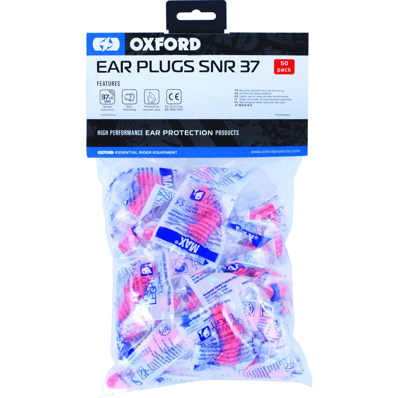 Oxford Ear Plugs Snr37 - 50 Pack