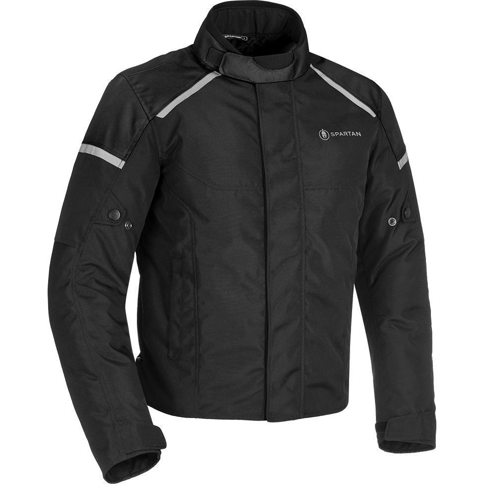 Oxford Black Spartan Short Motorcycle Jacket L (42)