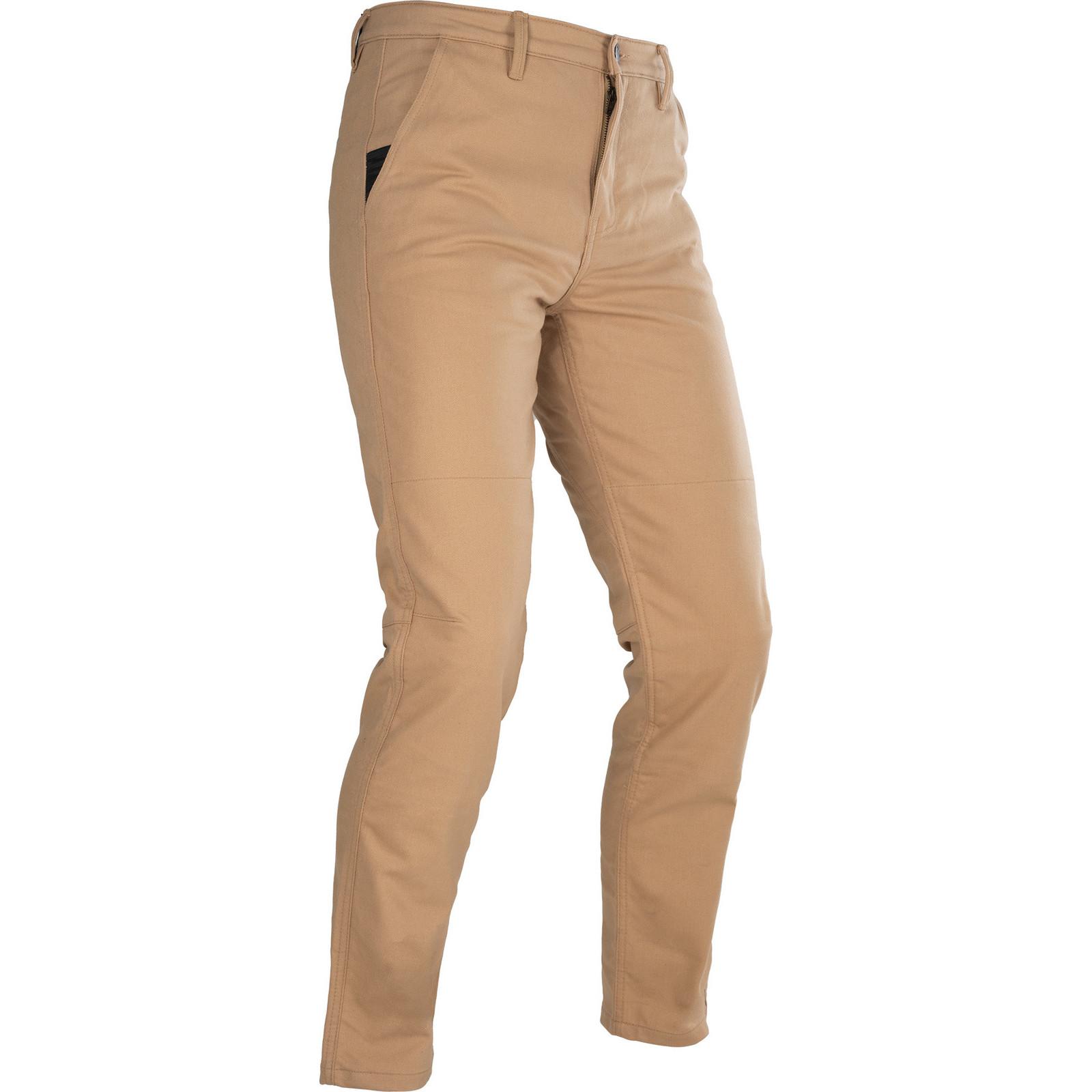 Oxford Sand Original Approved Aa Chino Motorcycle Trousers 38
