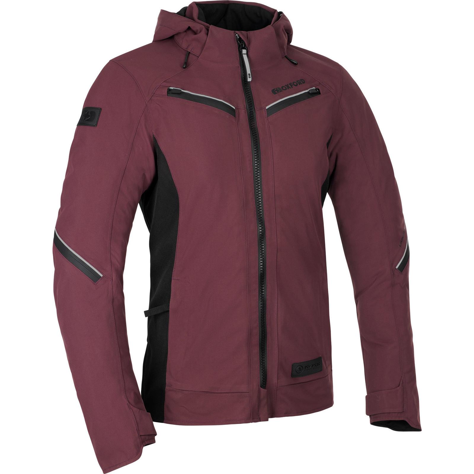 Oxford Women's Mondial Street Dry2dry Motorcycle Jacket 18 Plum