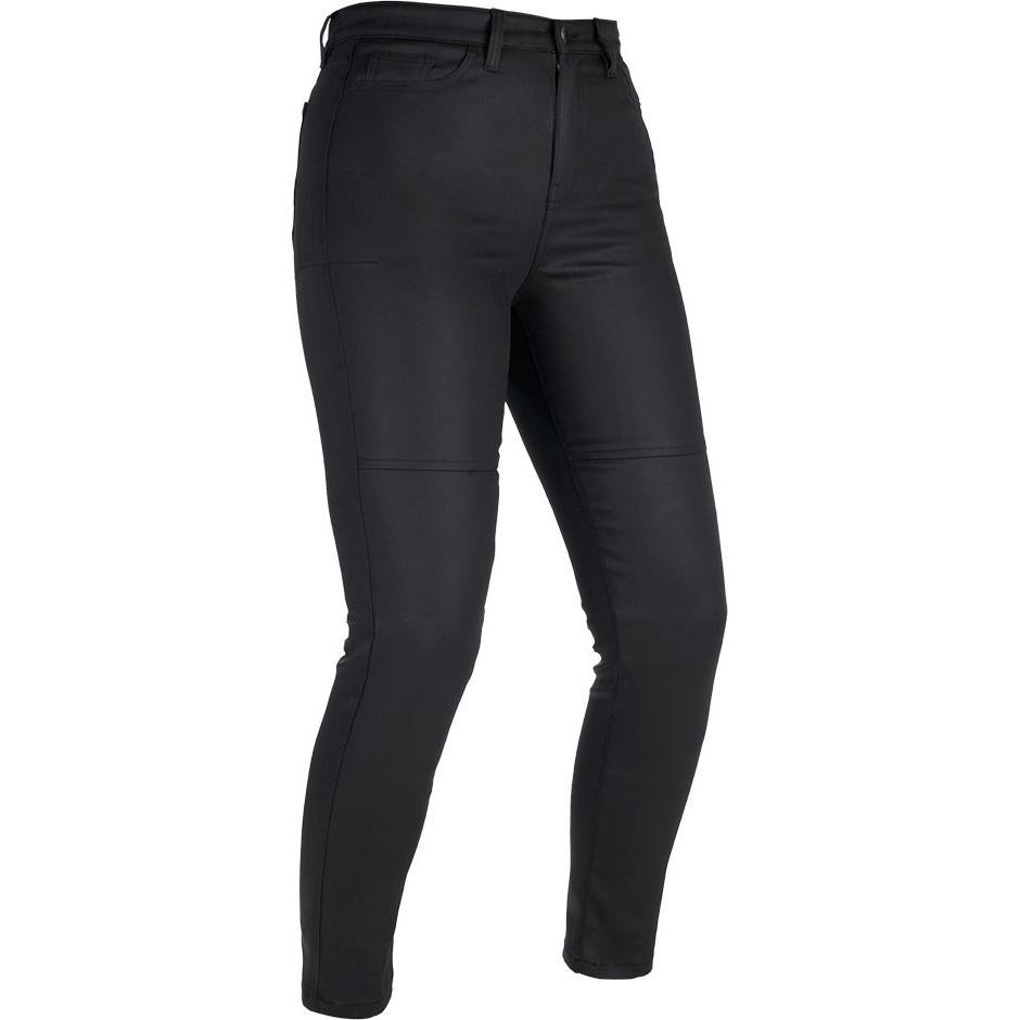 Oxford Women's Black Original Approved Aa Wax Motorcycle Jegging 14 Standard