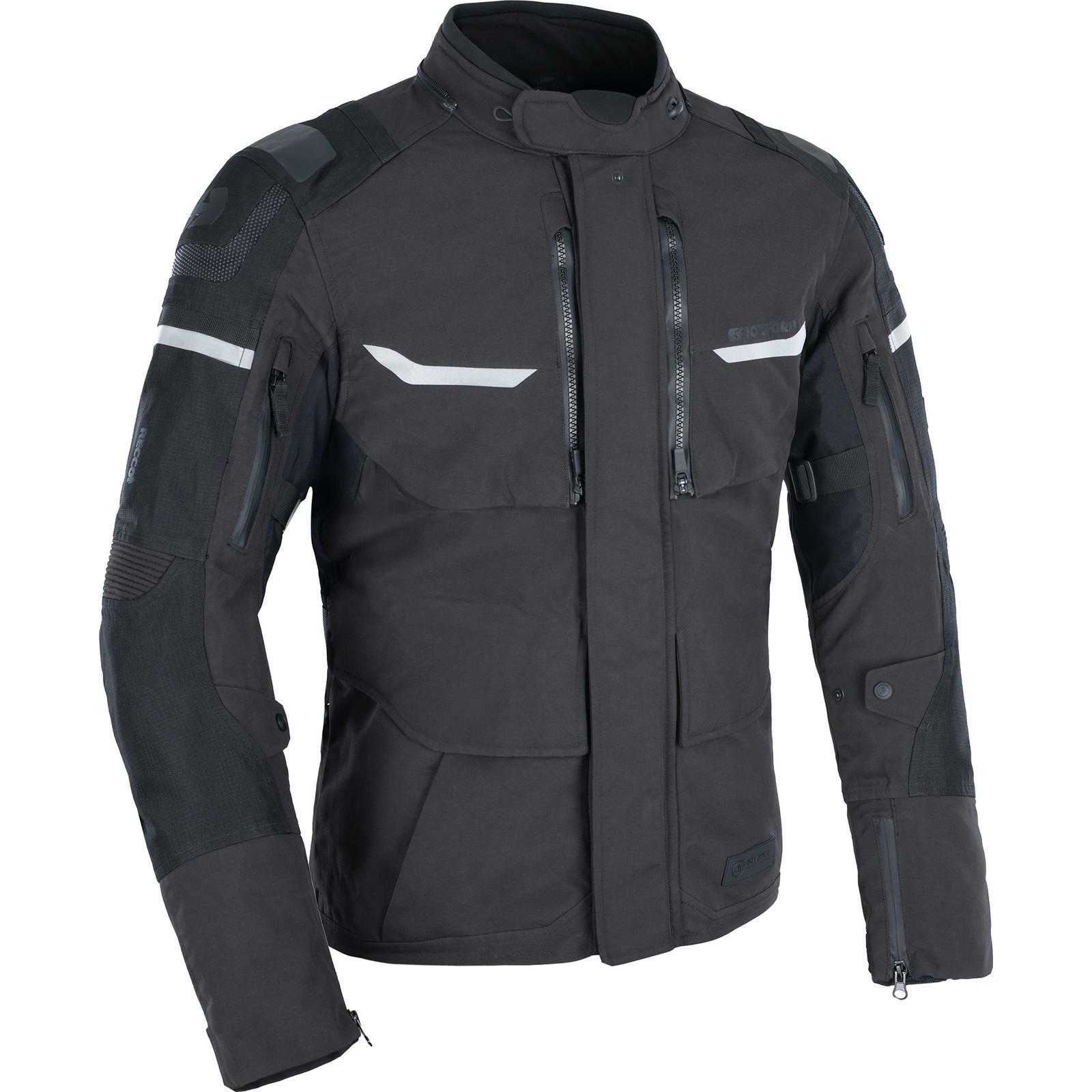 Oxford Tech Black Stormland Dry2dry Motorcycle Jacket Xl