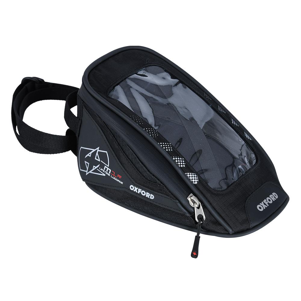 Oxford Black M1r Micro Motorcycle Tank Bag 1L