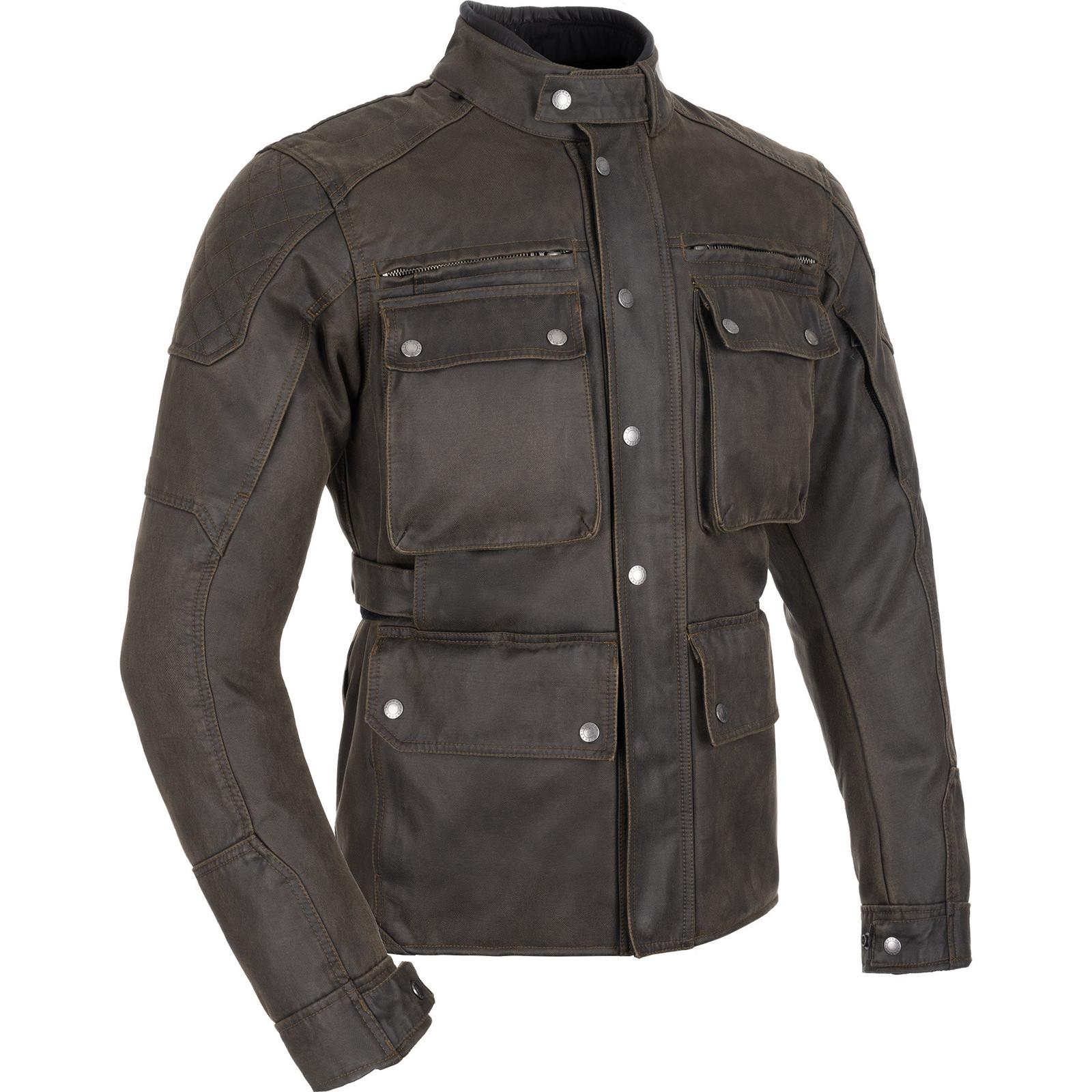 Oxford Sterling Dry2dry Motorcycle Jacket S Khaki